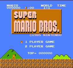 スーパーマリオブラザーズ1