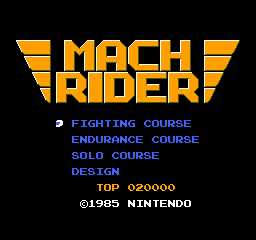 マッハライダー1